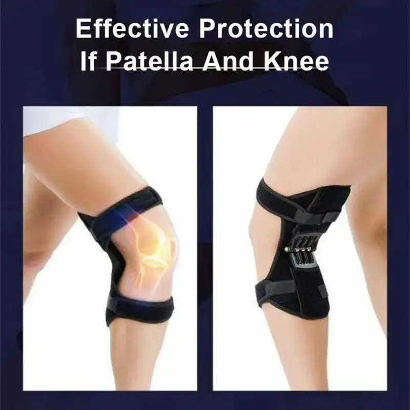 2Pcs Patella Boosters Spring Knee Brace Pad Support Comfortable Mountaineering Squat Knee Leg Foot Protector Pads Sports Safety
2Pcs Patella Boosters Spring Knee Brace Pad Support Comfortable Mountaineering Squat Knee Leg Foot Protector Pads Sports Safety