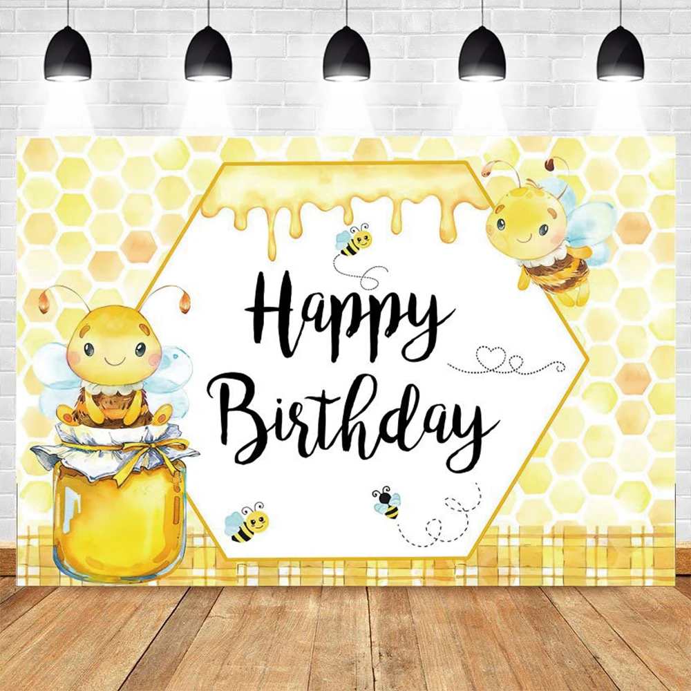 Newborn Baby Shower Birthday Bee Party Backdrop Decor Yellow Honey Custom Photography Background For Photo Studio Photozone Prop
Newborn Baby Shower Birthday Bee Party Backdrop Decor Yellow Honey Custom Photography Background For Photo Studio Photozone Prop