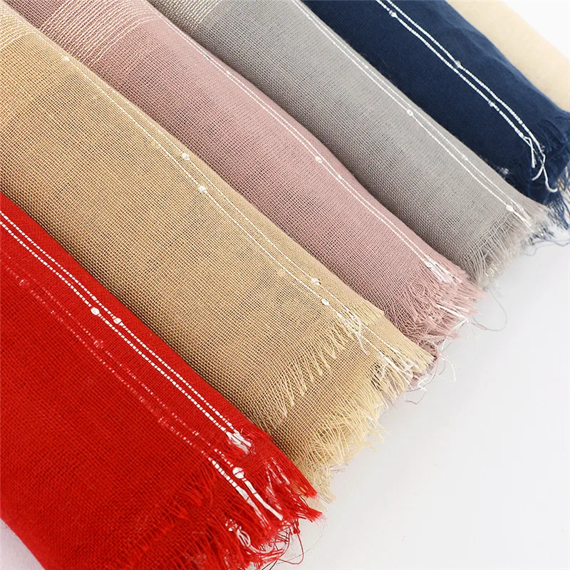 New Fashion Brand Lurex Sequin Polyester Scarf Shawl Thin Shimmer Wrap Hijab Lady Pashmina Viscose Foulard Muslim Stole 185*80Cm
New Fashion Brand Lurex Sequin Polyester Scarf Shawl Thin Shimmer Wrap Hijab Lady Pashmina Viscose Foulard Muslim Stole 185*80Cm