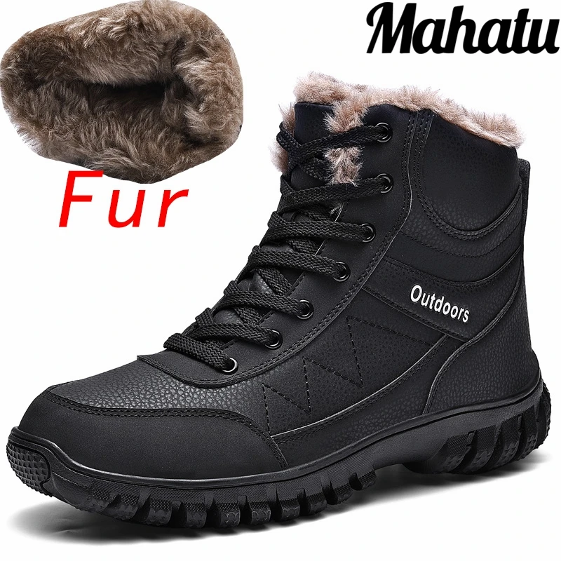 2022 Men Winter Snow Boots Super Warm Men Hiking Boots High Quality Big Size Keep Warm Fur Men's Boots Outdoor Sneakers
2022 Men Winter Snow Boots Super Warm Men Hiking Boots High Quality Big Size Keep Warm Fur Men's Boots Outdoor Sneakers