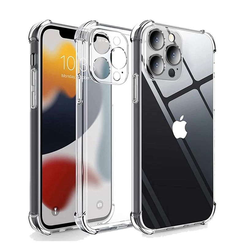 Thick Shockproof Silicone Phone Case For iPhone 14 13 12 11 Pro Xs Max Xr Lens Protection Case iPhone 12 13 Mini Case Back Cover
Thick Shockproof Silicone Phone Case For iPhone 14 13 12 11 Pro Xs Max Xr Lens Protection Case iPhone 12 13 Mini Case Back Cover