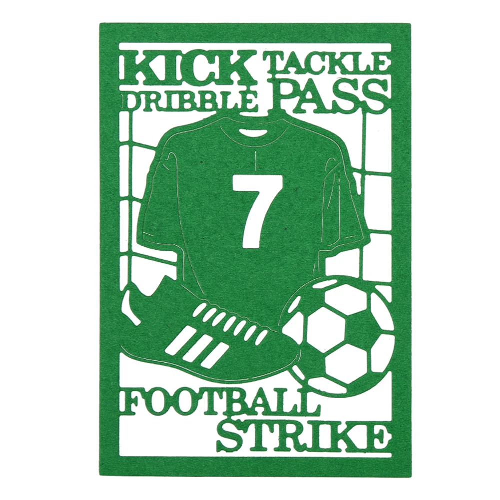 Football T-Shirt Shoes Rectangular Frame Metal Cutting Die DIY Craft Card Album Photo Making Stencil Scrapbooking New 2022
Football T-Shirt Shoes Rectangular Frame Metal Cutting Die DIY Craft Card Album Photo Making Stencil Scrapbooking New 2022