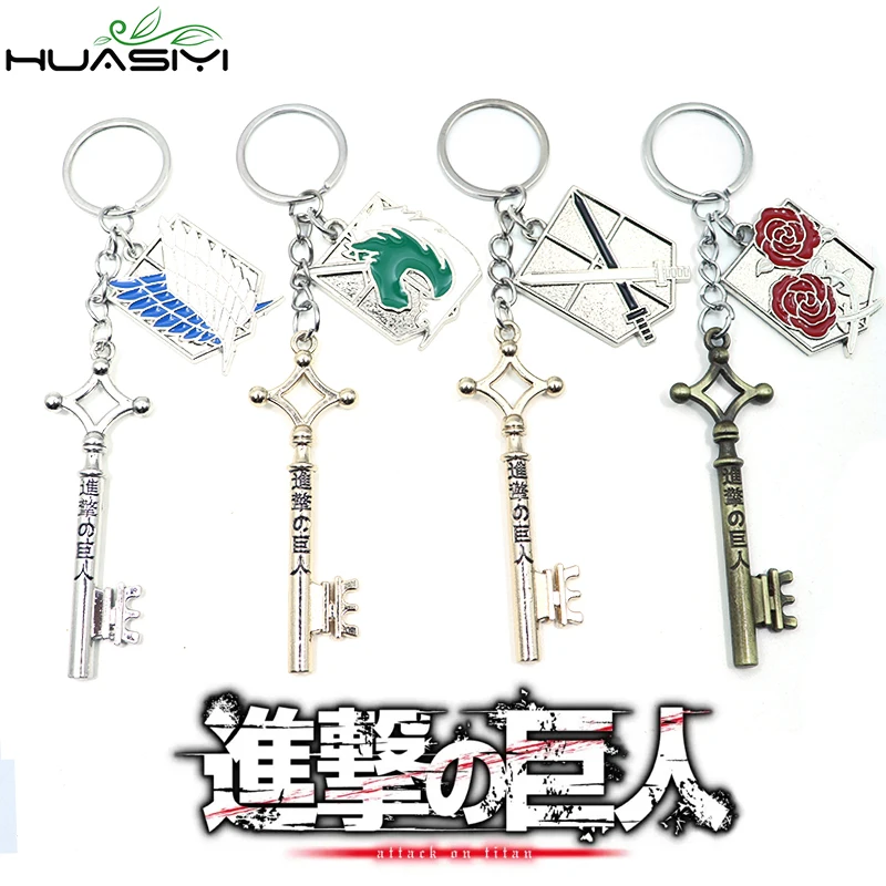 Anime Trinket Jewelry Keychain Attack On Titan Keying Eren Yeager Shingeki No Kyojin Double Pendants Keyholder Keys Key Chain
Anime Trinket Jewelry Keychain Attack On Titan Keying Eren Yeager Shingeki No Kyojin Double Pendants Keyholder Keys Key Chain