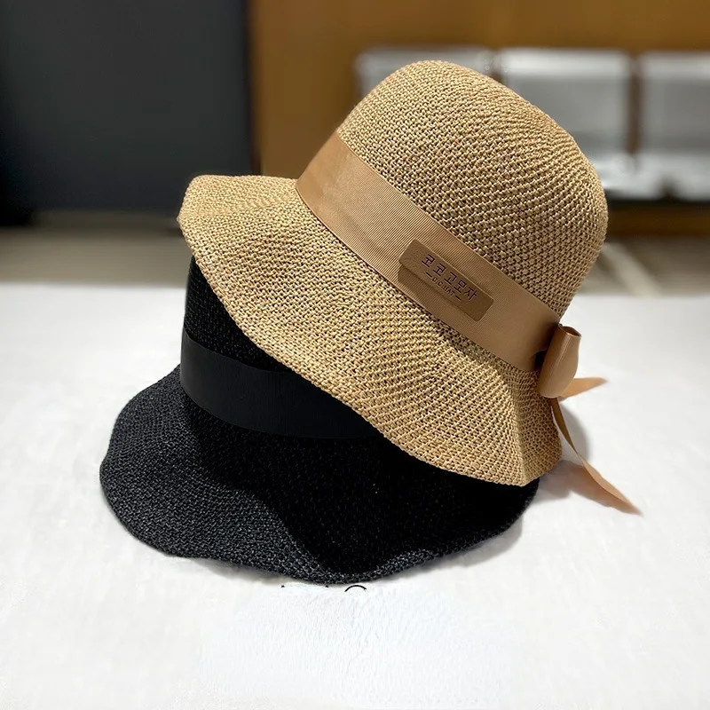 Sun Hat Female Summer Bask In Japanese Bow Hat New Hat Round Joker Travel Fisherman Caps Fashion Elegant Art Wind Caps
Sun Hat Female Summer Bask In Japanese Bow Hat New Hat Round Joker Travel Fisherman Caps Fashion Elegant Art Wind Caps