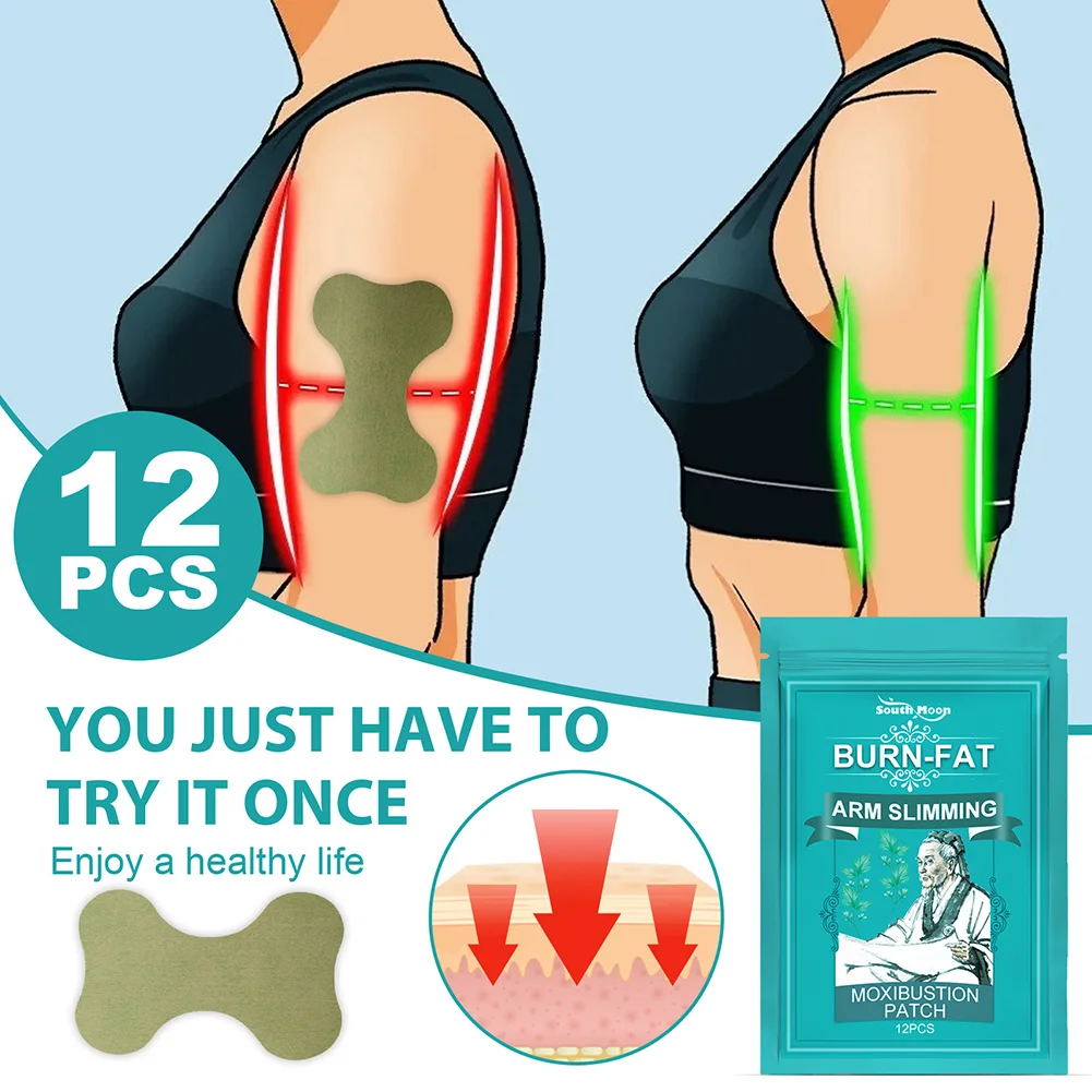 12Pcs/Bag Slimming Arm Patch Anti Cellulite Weight Loss Stickers Fat Burning Natural Moxibustion Arm Slimming Pads
12Pcs/Bag Slimming Arm Patch Anti Cellulite Weight Loss Stickers Fat Burning Natural Moxibustion Arm Slimming Pads