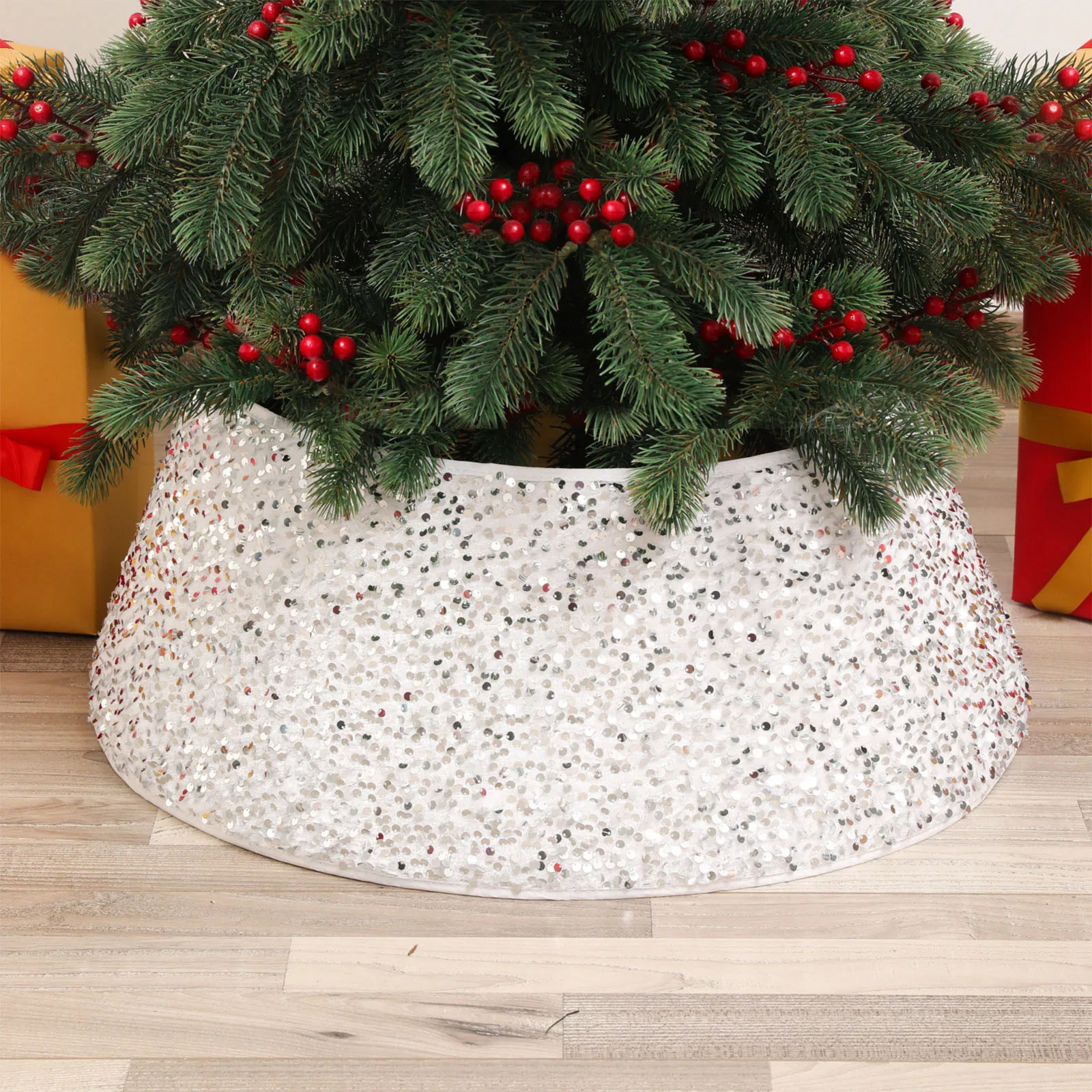 Christmas Tree Skirt Base Stand Up Xmas Trees Trunk Guard Decoration Party Base Cushion Ornaments Christmas Decorations 2024
Christmas Tree Skirt Base Stand Up Xmas Trees Trunk Guard Decoration Party Base Cushion Ornaments Christmas Decorations 2024