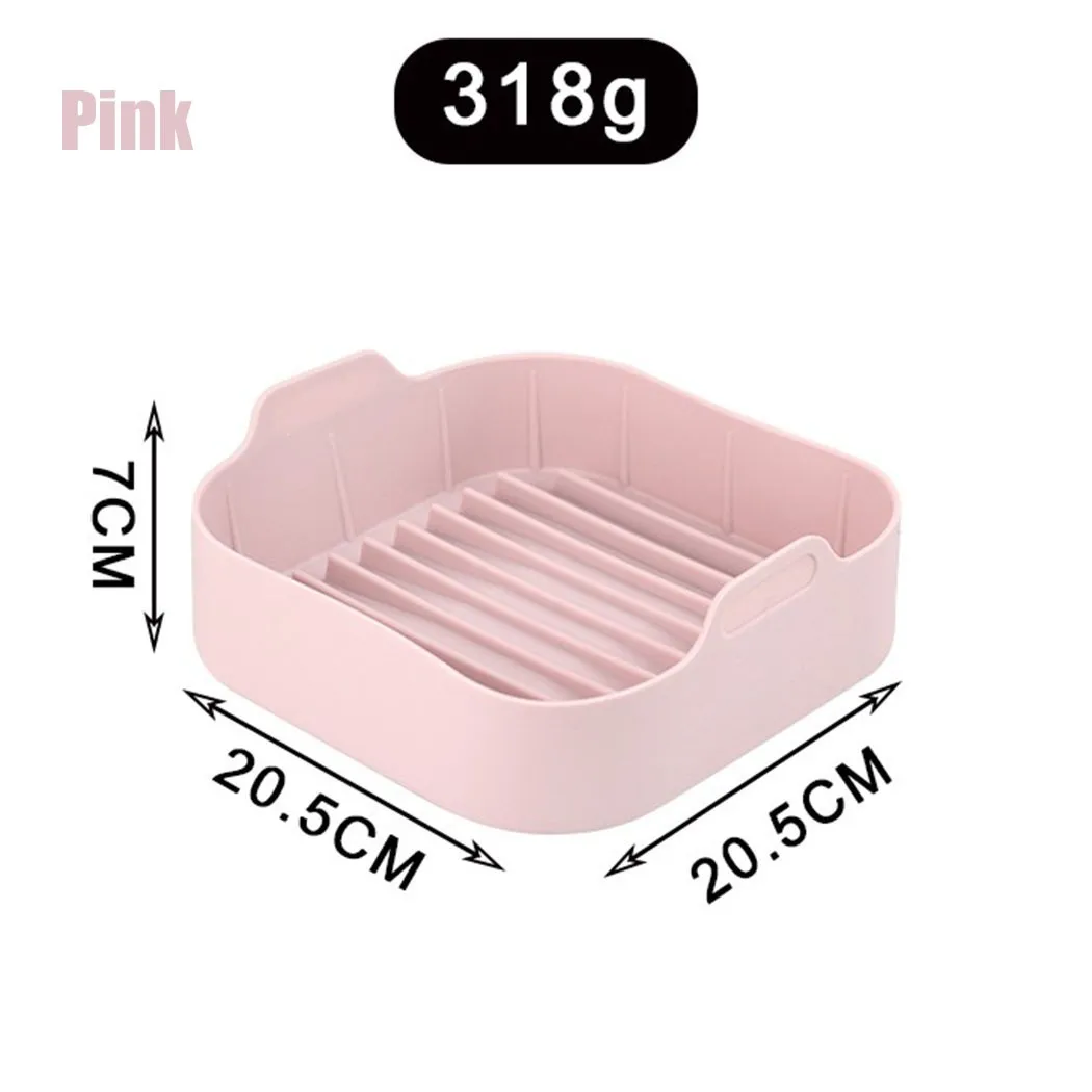1x Silicone Pot 20.3x20.3x7.5cm Airfryer Fryer Accessories Baking Tool Tray Silicone Pan In Stock Drop Shipping
1x Silicone Pot 20.3x20.3x7.5cm Airfryer Fryer Accessories Baking Tool Tray Silicone Pan In Stock Drop Shipping
