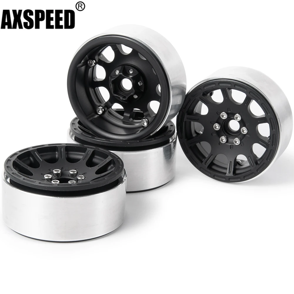 Колесные диски AXSPEED 2,2 дюйма Beadlock, ступица из металлического сплава для Axial SCX10 Wraith 90018 D90 TRX4 TRX6 1/10, Радиоуправляемый гусеничный автомобиль
Колесные диски AXSPEED 2,2 дюйма Beadlock, ступица из металлического сплава для Axial SCX10 Wraith 90018 D90 TRX4 TRX6 1/10, Радиоуправляемый гусеничный автомобиль