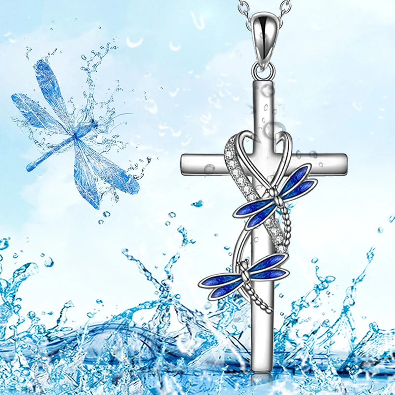 Cross Necklace with gifts from lovers to girls, fashionable and versatile personalized fashion jewelry crystal necklace
Cross Necklace with gifts from lovers to girls, fashionable and versatile personalized fashion jewelry crystal necklace
