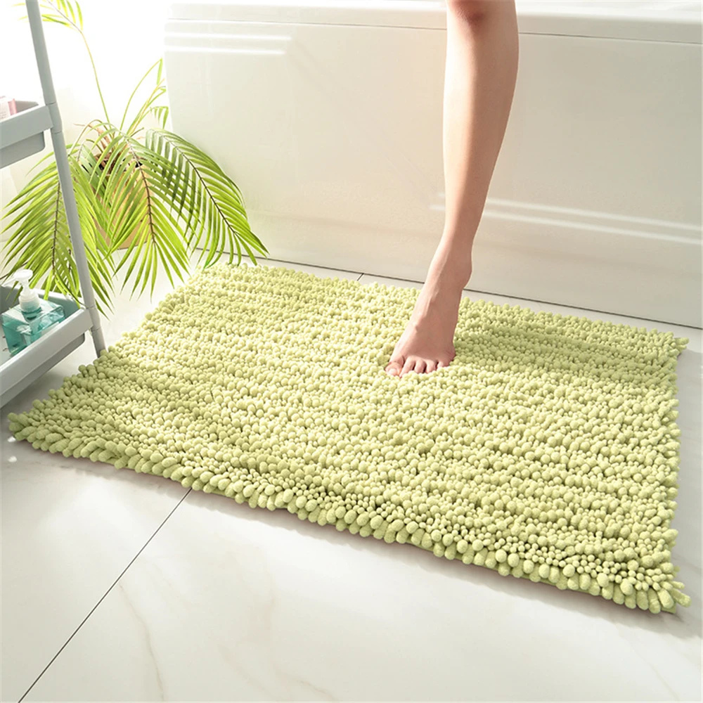 40x60cm Nordic Thick Soild Color Tufted Carpet Bathroom Doormat Absorbent Non-Slip Floor Mats Shower Room Toilet Door Mats
40x60cm Nordic Thick Soild Color Tufted Carpet Bathroom Doormat Absorbent Non-Slip Floor Mats Shower Room Toilet Door Mats
