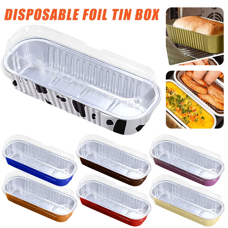 1pc Aluminum Foil Box Portable Disposable Tinfoil Box Foil Containers Tray Disposable Tableware Lunch Boxes
1pc Aluminum Foil Box Portable Disposable Tinfoil Box Foil Containers Tray Disposable Tableware Lunch Boxes