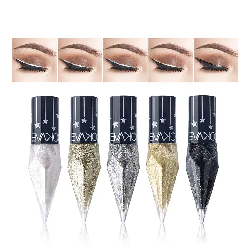 Shiny Eye Liners Pigment Liquid Glitter Eyeliner Beauty Makeup Cosmetics for Women Waterproof Long Lasting Shimmer Eyeliner
Shiny Eye Liners Pigment Liquid Glitter Eyeliner Beauty Makeup Cosmetics for Women Waterproof Long Lasting Shimmer Eyeliner