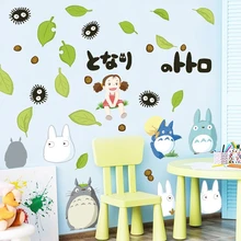 Cartoon Anime 3D Games Theme Wall Sticker TOTORO Wall Sticker Poster Children Adult Bedroom Home Decor Gift