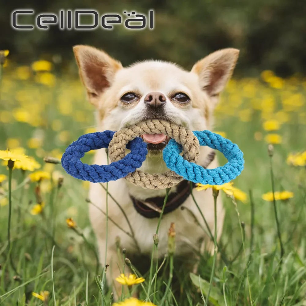 2023NEW Cotton Rope Chew Toy Bite Resistant Interactive Toys For Small Medium Large Dogs Molar Teeth Cleaning 2 Color Pet Suppli
2023NEW Cotton Rope Chew Toy Bite Resistant Interactive Toys For Small Medium Large Dogs Molar Teeth Cleaning 2 Color Pet Suppli