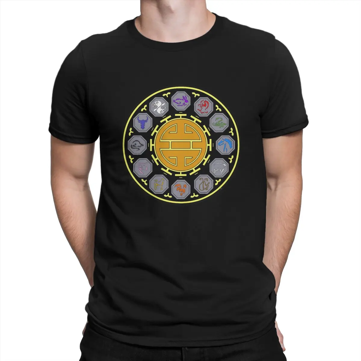 Men's Talismans T Shirts Jackie Chan Adventures TV Pure Cotton Clothing Leisure Short Sleeve Round Neck Tees Summer T-Shirt
Men's Talismans T Shirts Jackie Chan Adventures TV Pure Cotton Clothing Leisure Short Sleeve Round Neck Tees Summer T-Shirt