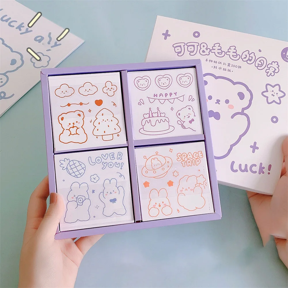 25sheets INS Cartoon PET Stickers Label DIY Journal Planner Scrapbooking Background Decorations Kawaii Stationery Material
25sheets INS Cartoon PET Stickers Label DIY Journal Planner Scrapbooking Background Decorations Kawaii Stationery Material