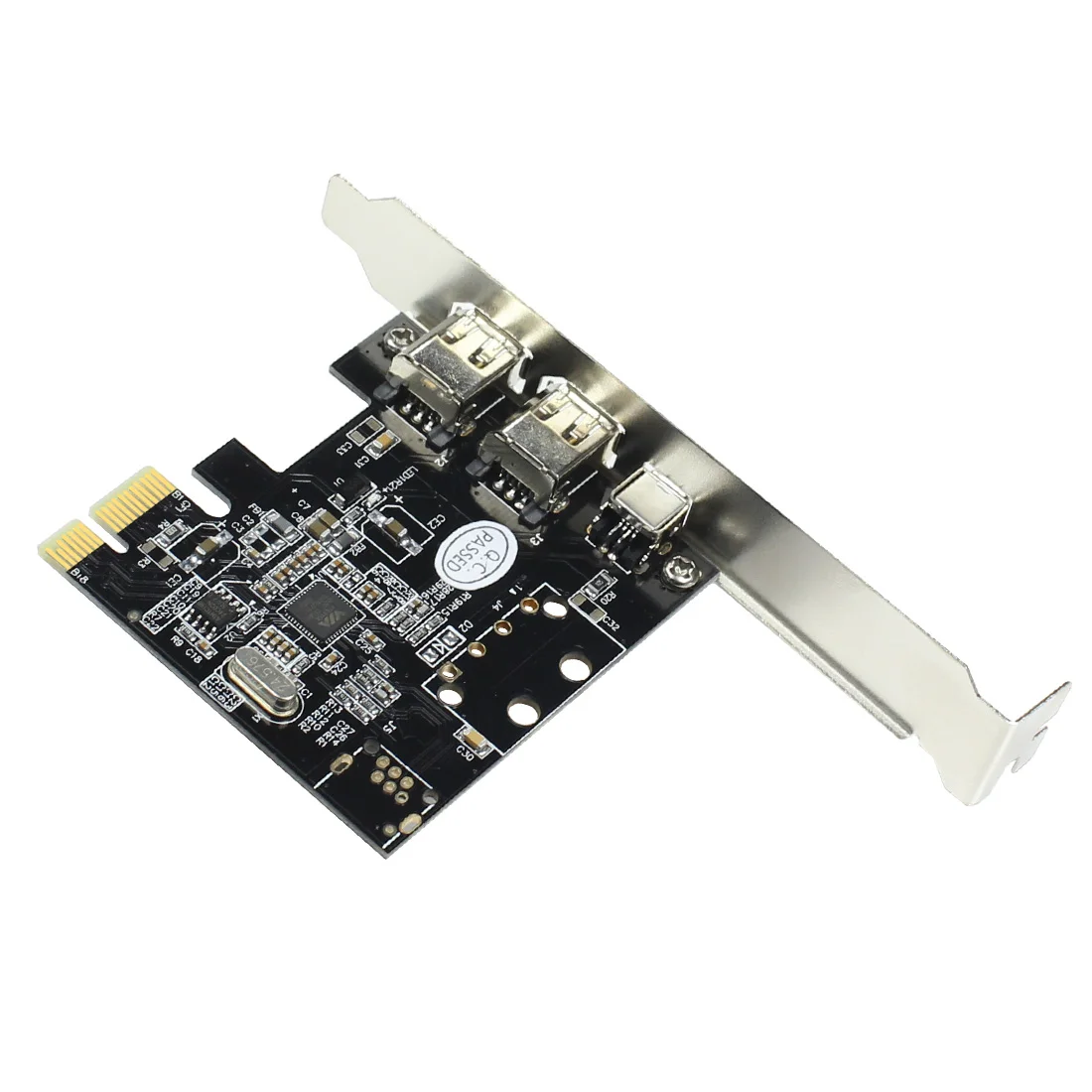 

XT-XINTE PCIe 3Ports 1394A Firewire Expansion Card PCI Express to IEEE 1394 Adapter Controller Card 2 x 6Pin And 1 x 4Pin for PC