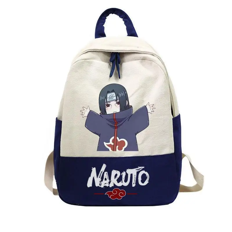 Primary and secondary school students around Naruto color contrast splicing schoolbags for men and women small fresh backpacks
Primary and secondary school students around Naruto color contrast splicing schoolbags for men and women small fresh backpacks