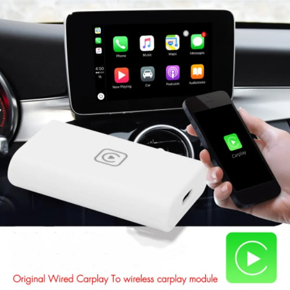 1 Pcs Carplay Dongle Box Adapter For Factory Wired CarPlay Vehicle Original Car Wired To Wireless Carpaly Module Navigation USB
1 Pcs Carplay Dongle Box Adapter For Factory Wired CarPlay Vehicle Original Car Wired To Wireless Carpaly Module Navigation USB