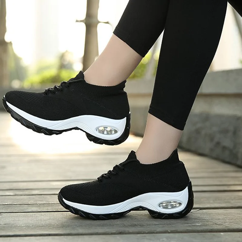 Женские сетчатые кроссовки SIKETU, прогулочная обувь для бега, модные кроссовки на платформе, кроссовки с воздушной подушкой, современные танц...
Женские сетчатые кроссовки SIKETU, прогулочная обувь для бега, модные кроссовки на платформе, кроссовки с воздушной подушкой, современные танц...