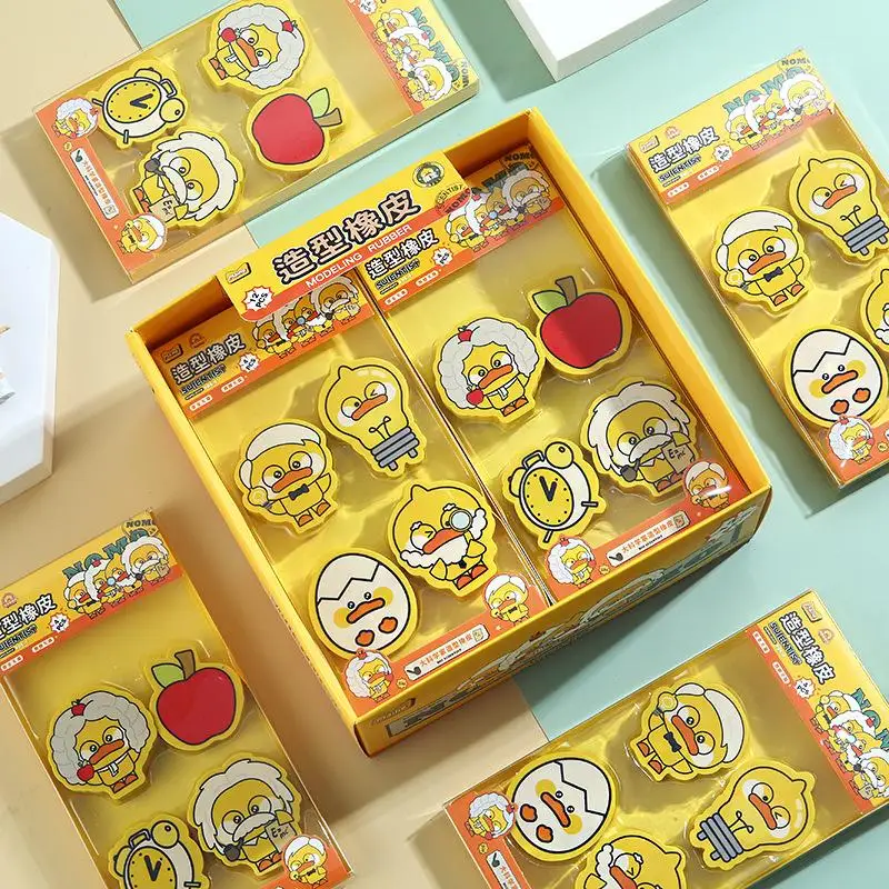 4 Pcs/pack Almost Duck Science Family Series Modelling Rubber Cute Cartoon Pencil Eraser Student Stationery School Supplies
4 Pcs/pack Almost Duck Science Family Series Modelling Rubber Cute Cartoon Pencil Eraser Student Stationery School Supplies