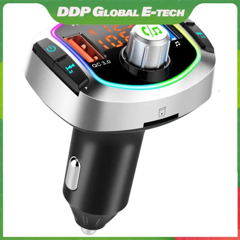 Bc63 Colorful Atmosphere Light Cigarette Lighter Car Charger Fm Transmitter Car Accessories Universal Car Mp3 Player
Bc63 Colorful Atmosphere Light Cigarette Lighter Car Charger Fm Transmitter Car Accessories Universal Car Mp3 Player