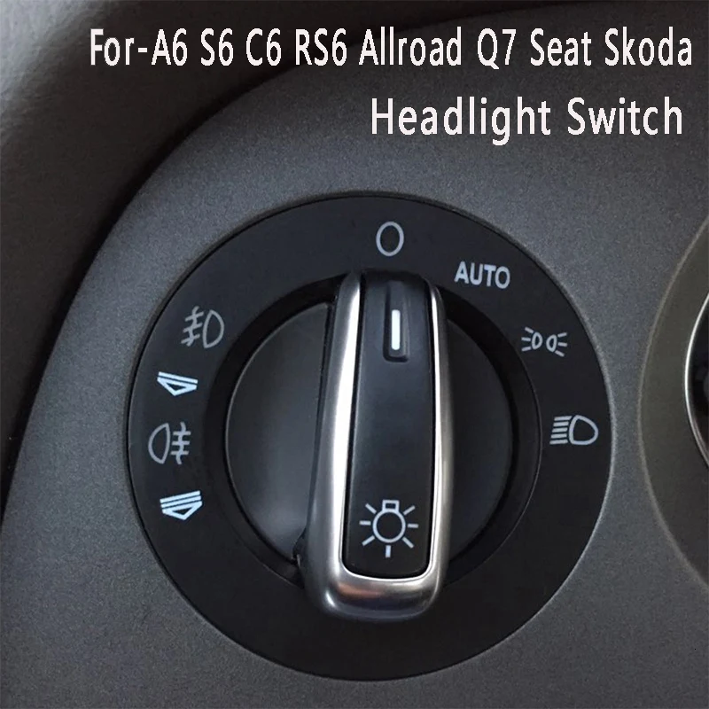 Headlight Switch Control Fog Light Switch For- A6 S6 C6 RS6 Allroad Q7 Seat Skoda 4F1941531E
Headlight Switch Control Fog Light Switch For- A6 S6 C6 RS6 Allroad Q7 Seat Skoda 4F1941531E