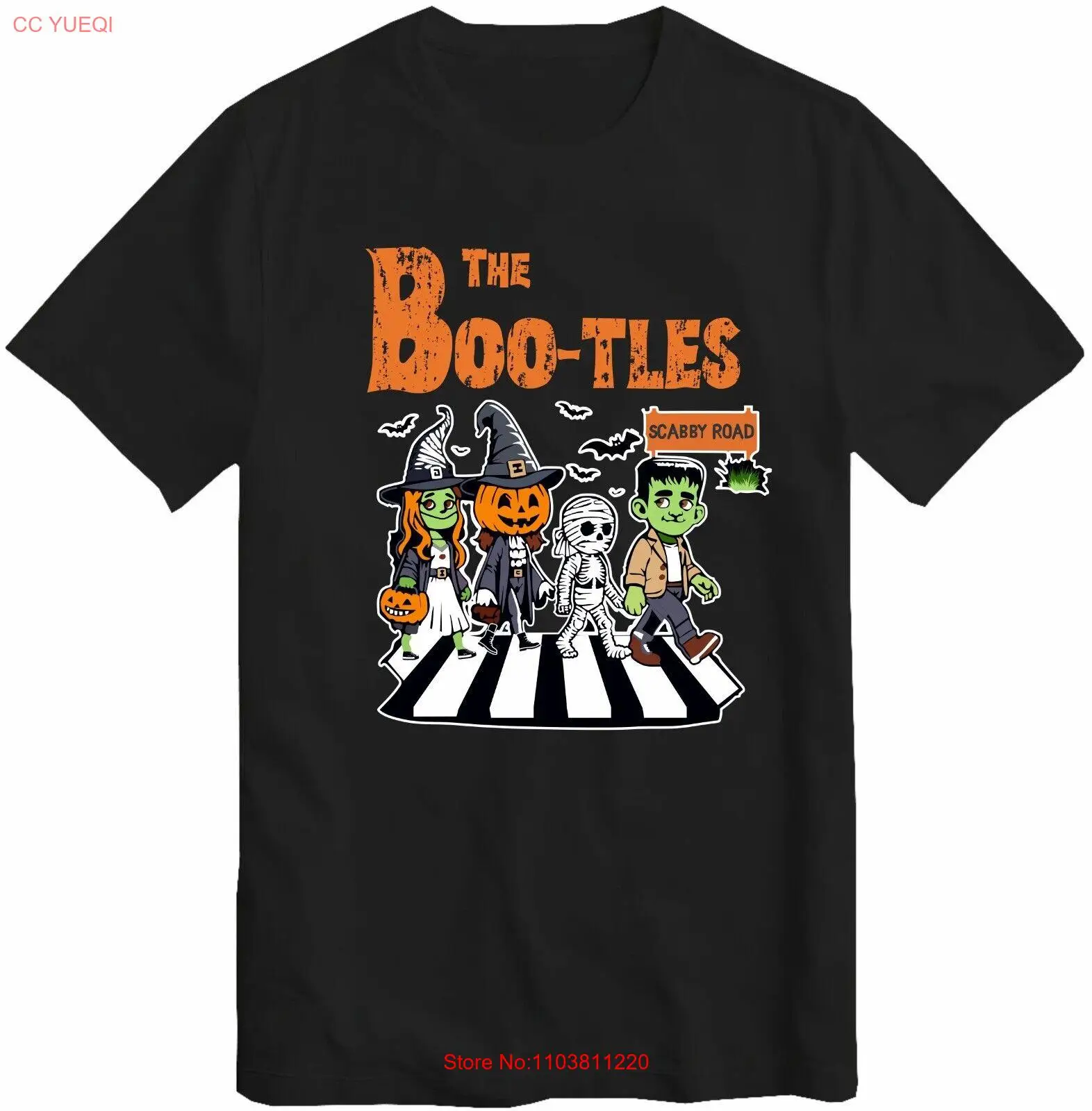Футболка с пародией The Boo-tles на Хэллоуин забавная футболка Boo Witch жуткая тыква