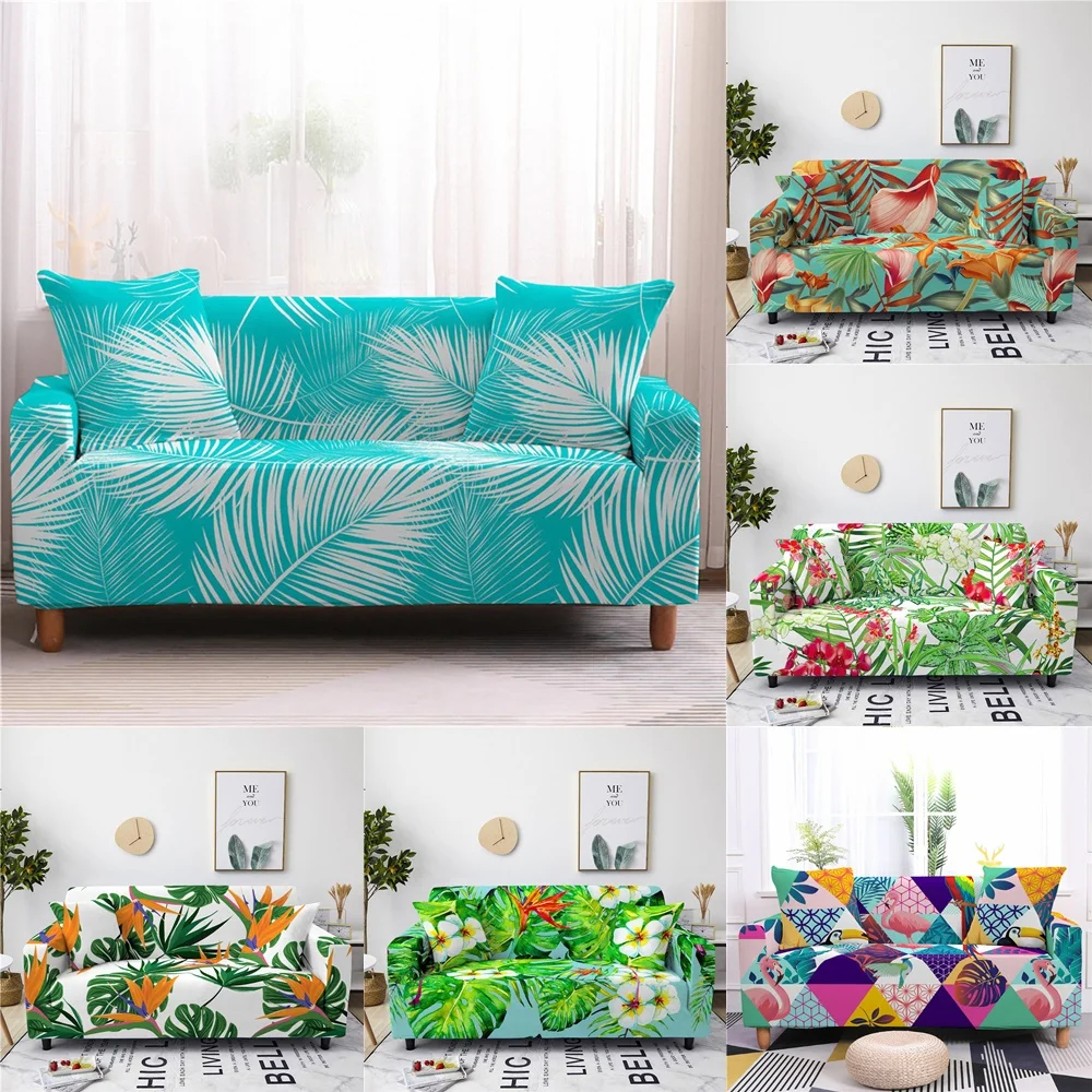 Elastic Sofa Cover for Living Room Stretch Tropical Leaf Flower Palm Leaf Couch Cover Bohemian Non-Slip Sofa Slipcover Protector
Elastic Sofa Cover for Living Room Stretch Tropical Leaf Flower Palm Leaf Couch Cover Bohemian Non-Slip Sofa Slipcover Protector