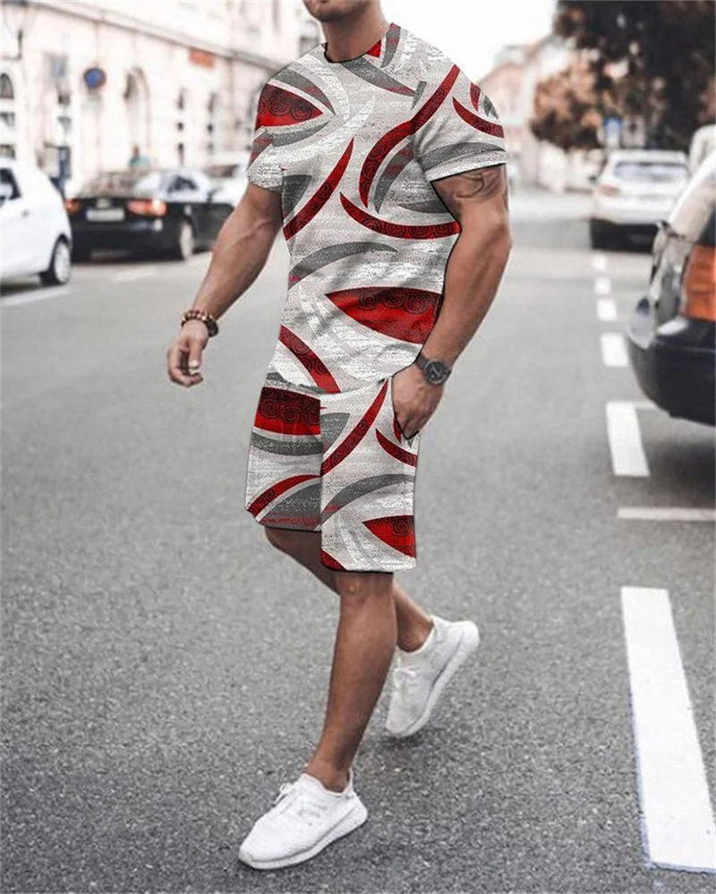 The Lion King New Summer 2-Piece Suit Short-Sleeved 3D T-shirt + pants Sportswear set Tracksuit O Neck Men's Clothing
The Lion King New Summer 2-Piece Suit Short-Sleeved 3D T-shirt + pants Sportswear set Tracksuit O Neck Men's Clothing
