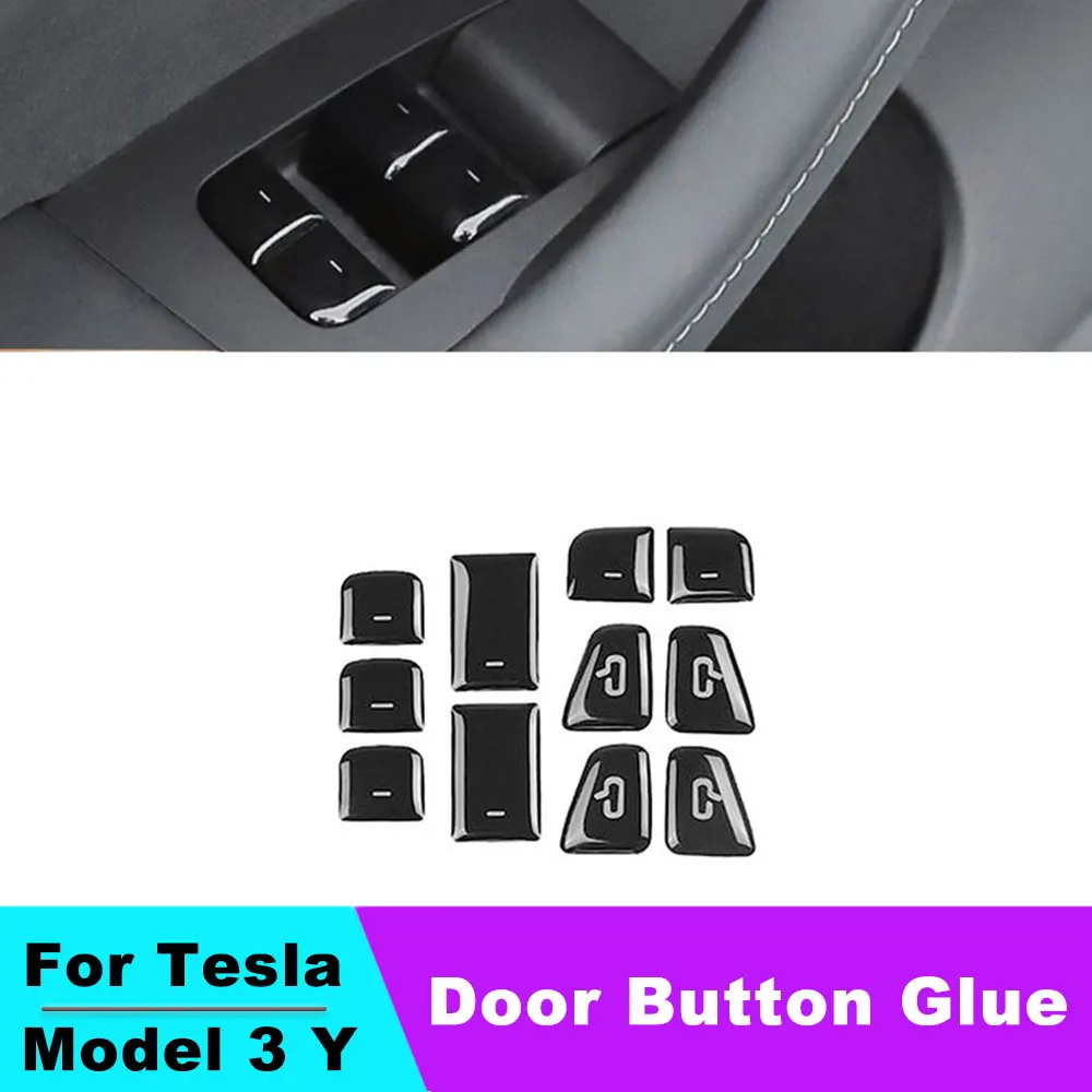 For Tesla Model 3 Y Car Open Door Button Glue Stickers Reminder Door Open Sticker Armrest Window Lift Button Switch 8pcs
For Tesla Model 3 Y Car Open Door Button Glue Stickers Reminder Door Open Sticker Armrest Window Lift Button Switch 8pcs