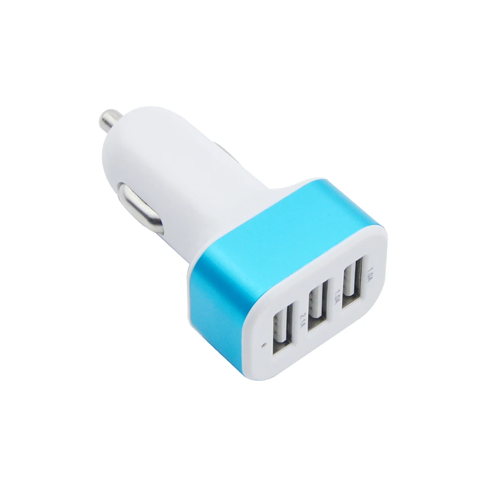1pac Car Charger(The Color Is Shipped Randomly) 3 USB Charging Ports For Mobile Phones Smart Phones MP3/MP4 Light Weight Charger
1pac Car Charger(The Color Is Shipped Randomly) 3 USB Charging Ports For Mobile Phones Smart Phones MP3/MP4 Light Weight Charger
