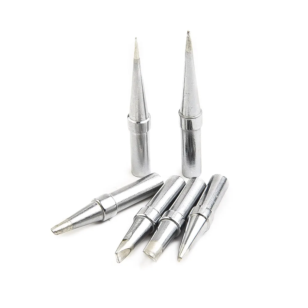 6Pcs/Set Soldering Iron Tips Replacement Oxygen-free Copper Fits Solder Stations WESD51 WES51 WCC100 WE1010NA
6Pcs/Set Soldering Iron Tips Replacement Oxygen-free Copper Fits Solder Stations WESD51 WES51 WCC100 WE1010NA
