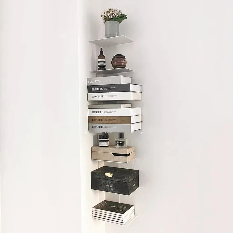 Display Corner Bookshelf Wall Nordic Modern Makeup Organizer Children Bookshelf Storage Closet Estantes Furniture Living Room
Display Corner Bookshelf Wall Nordic Modern Makeup Organizer Children Bookshelf Storage Closet Estantes Furniture Living Room