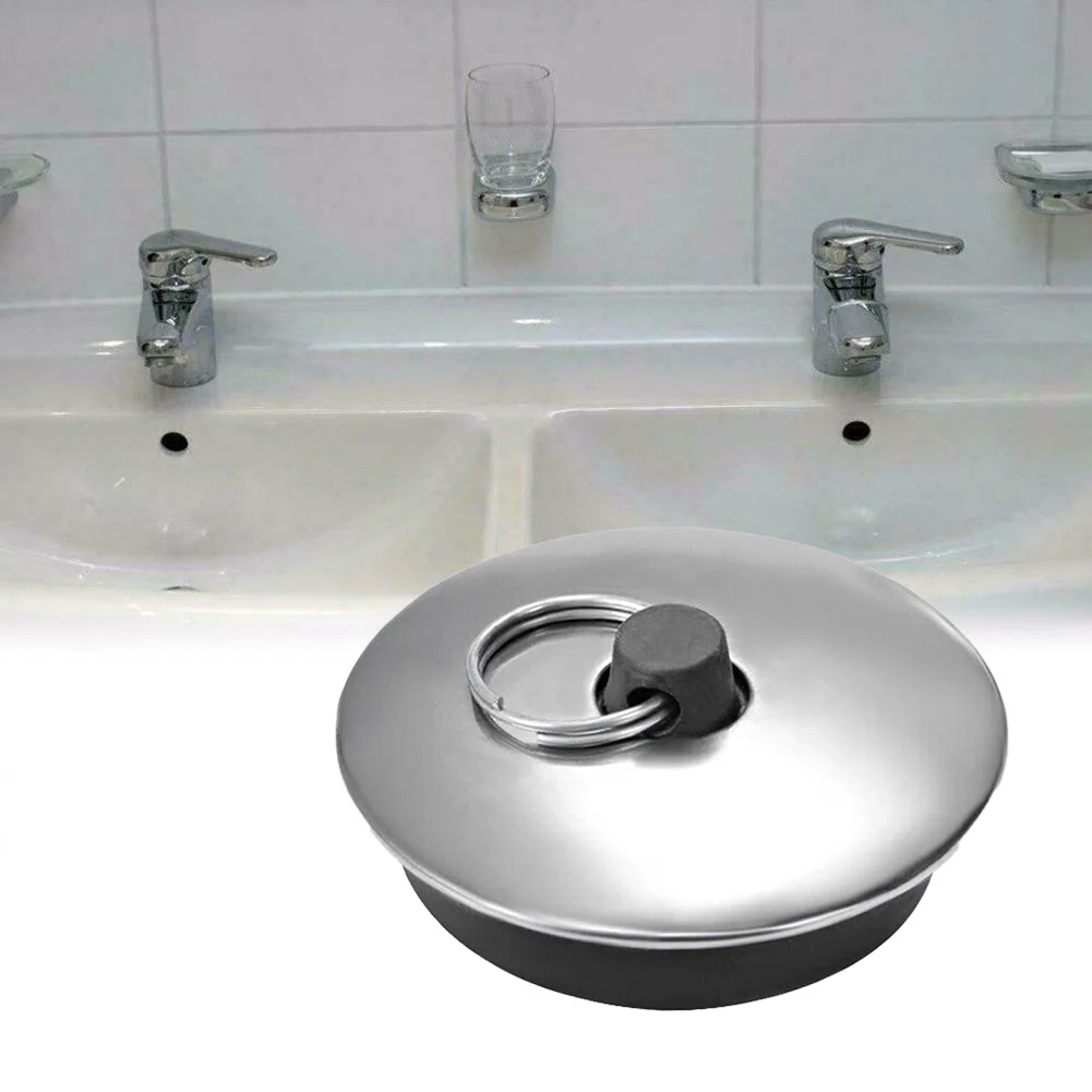 1pcs Rubber Sink Plug Drain Stopper Fit 40mm With Ring For Bathtub Kitchen Sink Strainer Stopper Laundry Sink Plug Drainage
1pcs Rubber Sink Plug Drain Stopper Fit 40mm With Ring For Bathtub Kitchen Sink Strainer Stopper Laundry Sink Plug Drainage