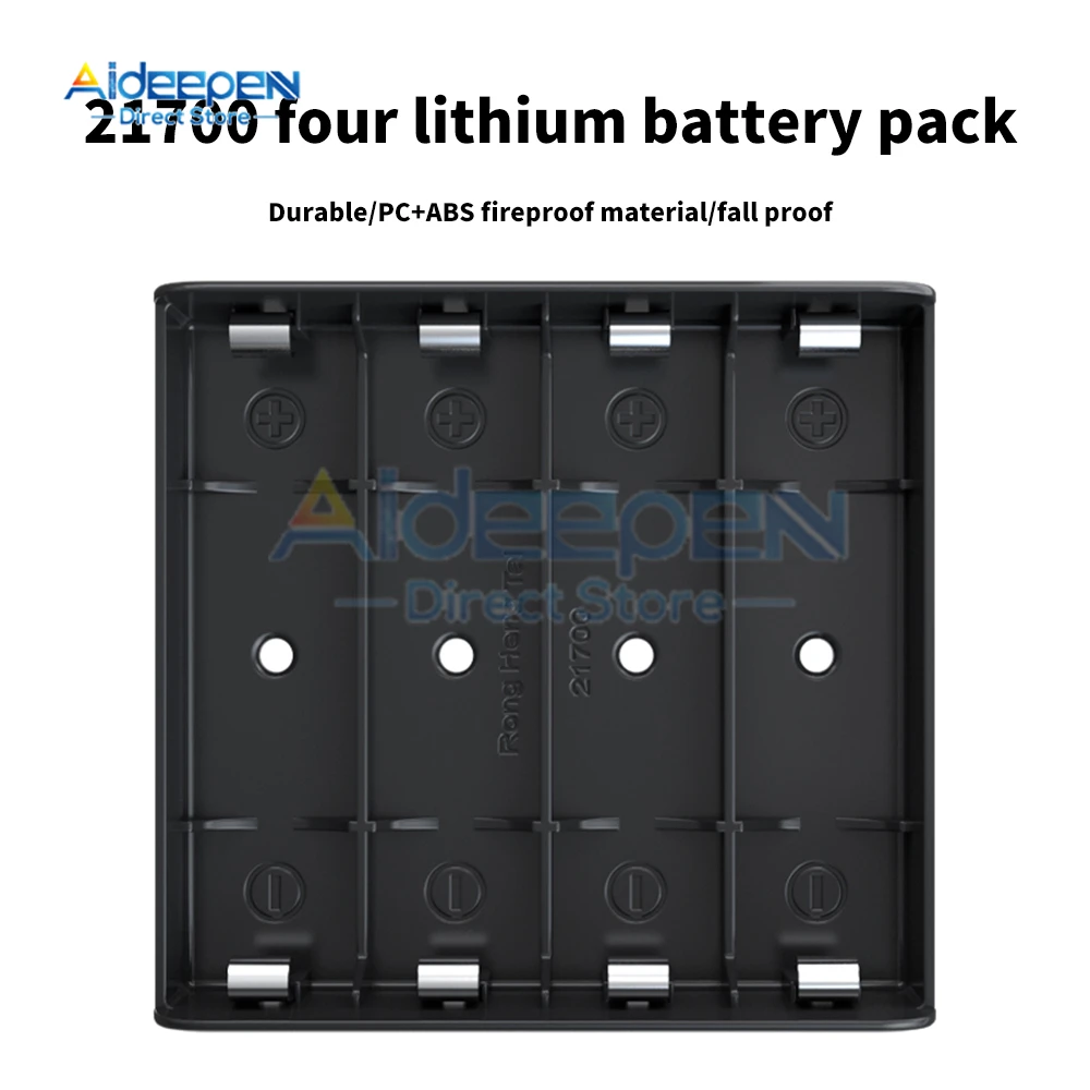 DIY Power Bank Cases For 21700 Battery Holder Case For 21700 Storage Box 1p/2p/3p/4p Rechargeable Battery For 21700 Box
DIY Power Bank Cases For 21700 Battery Holder Case For 21700 Storage Box 1p/2p/3p/4p Rechargeable Battery For 21700 Box