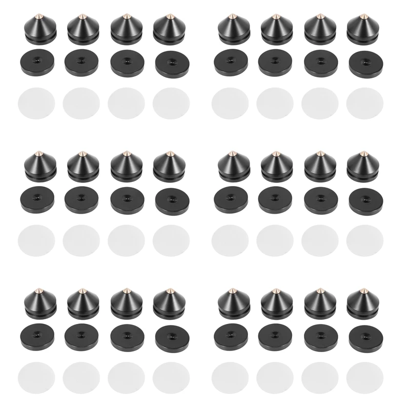 6 Sets Speaker Loudspeaker Spikes Stand Feets Turntable DIY Speaker Stand Shock Pin Nails And Pads Accessories
6 Sets Speaker Loudspeaker Spikes Stand Feets Turntable DIY Speaker Stand Shock Pin Nails And Pads Accessories