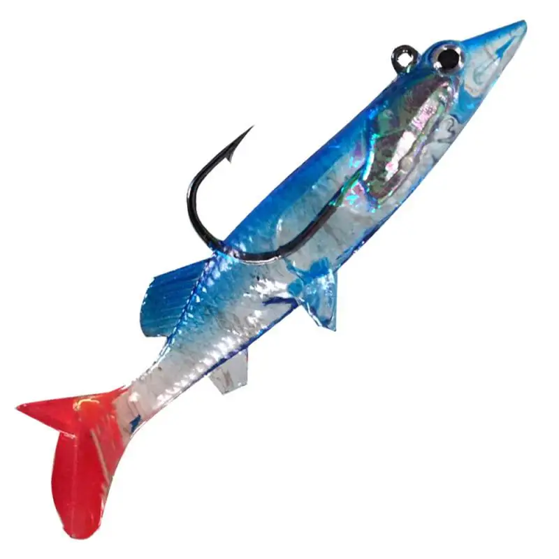 Bionic Bait The Conjoined Back Hook Prevents Decoupling The Lead-wrapped Fish Soft Bait Imitate The Real Fish Swimming Fake Bait
Bionic Bait The Conjoined Back Hook Prevents Decoupling The Lead-wrapped Fish Soft Bait Imitate The Real Fish Swimming Fake Bait