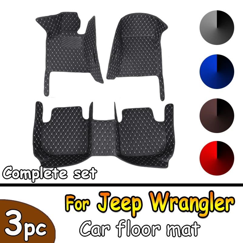 Автомобильные коврики для Jeep Wrangler JL 4 door 2021 2020 2019 2018, водонепроницаемые напольные коврики, аксессуары для автомобильного интерьера, запчасти
Автомобильные коврики для Jeep Wrangler JL 4 door 2021 2020 2019 2018, водонепроницаемые напольные коврики, аксессуары для автомобильного интерьера, запчасти