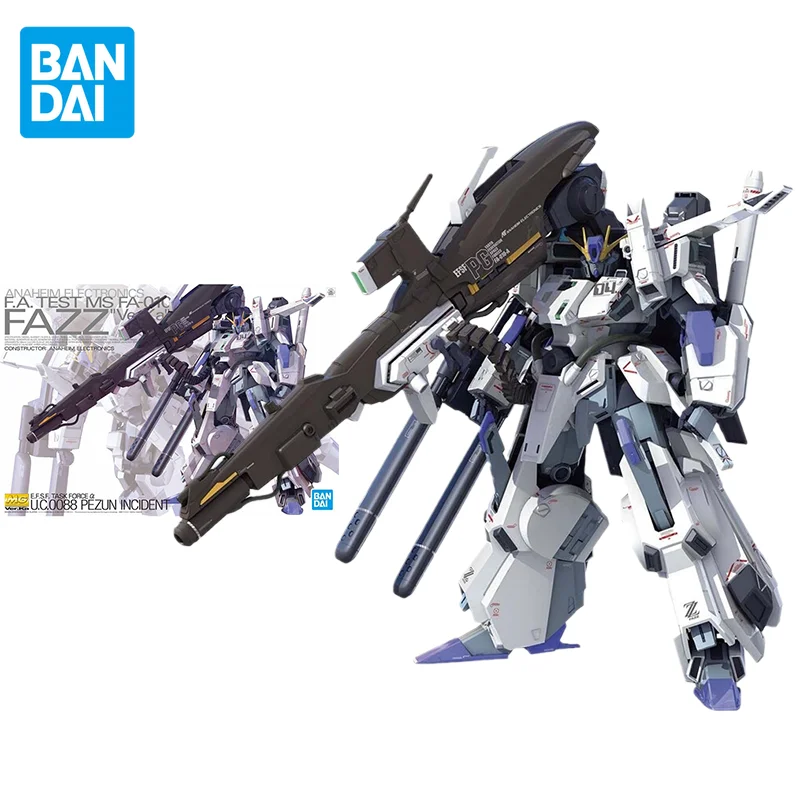 

Набор оригинальных моделей Bandai Gundam, аниме фигурки MG 1/100 FAZZ VER.KA Gundam, экшн-фигурки, коллекционные игрушки, подарки для детей