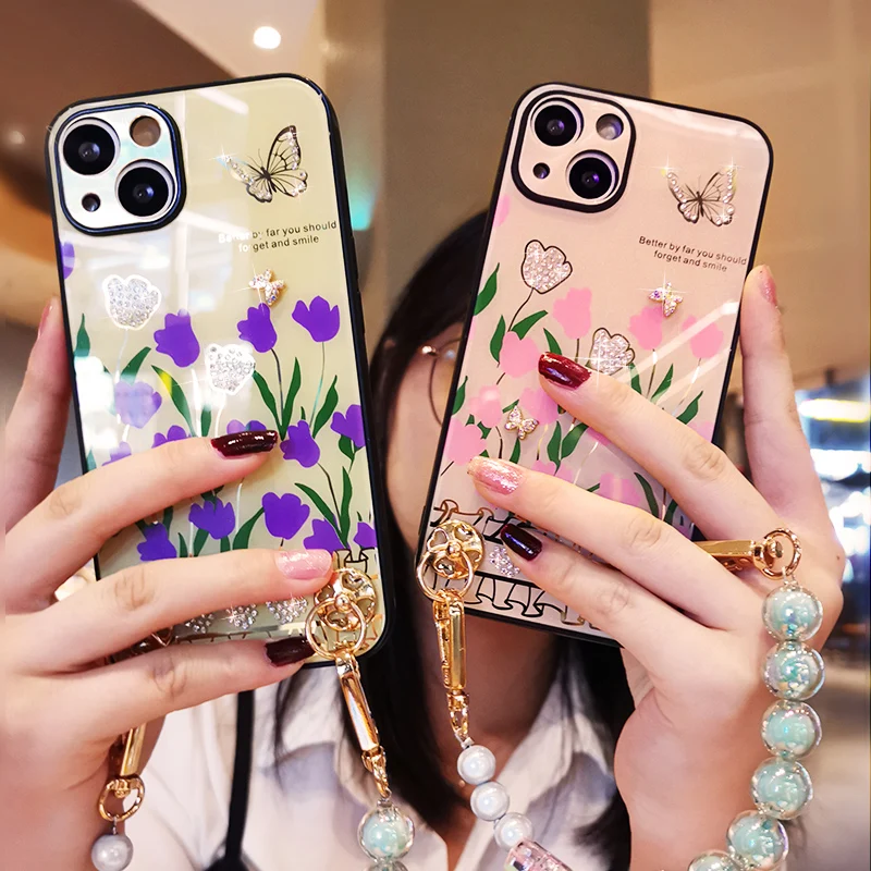 For IPhone 13 Pro Max Fashion Lens All-inclusive 13 Pro Protective Cover Mobile Phone Shell Female Models with Portable Chain
For IPhone 13 Pro Max Fashion Lens All-inclusive 13 Pro Protective Cover Mobile Phone Shell Female Models with Portable Chain