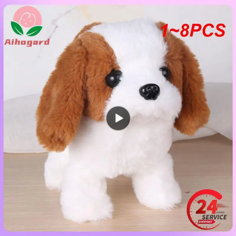 1 ~ 8 шт. электрическая имитация щенка, плюшевые игрушки, Интерактивная милая собака, робот, смешная Вибрирующая игрушка для детей, подарок на день рождения и Рождество
1 ~ 8 шт. электрическая имитация щенка, плюшевые игрушки, Интерактивная милая собака, робот, смешная Вибрирующая игрушка для детей, подарок на день рождения и Рождество