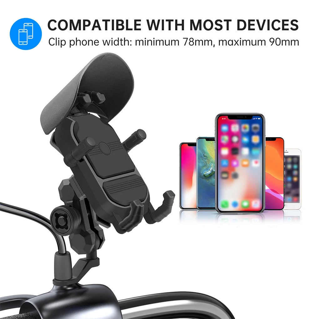 Motorcycle Phone Holder Waterproof Bracket Cycling Equipment Holder
Motorcycle Phone Holder Waterproof Bracket Cycling Equipment Holder