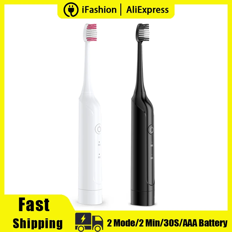 Cheap Simple Sonic Electric Toothbrush Brush 2 Mode AAA Battery Charger Clean Whitening Brushes Adult With 2 Replacement Heads
Cheap Simple Sonic Electric Toothbrush Brush 2 Mode AAA Battery Charger Clean Whitening Brushes Adult With 2 Replacement Heads
