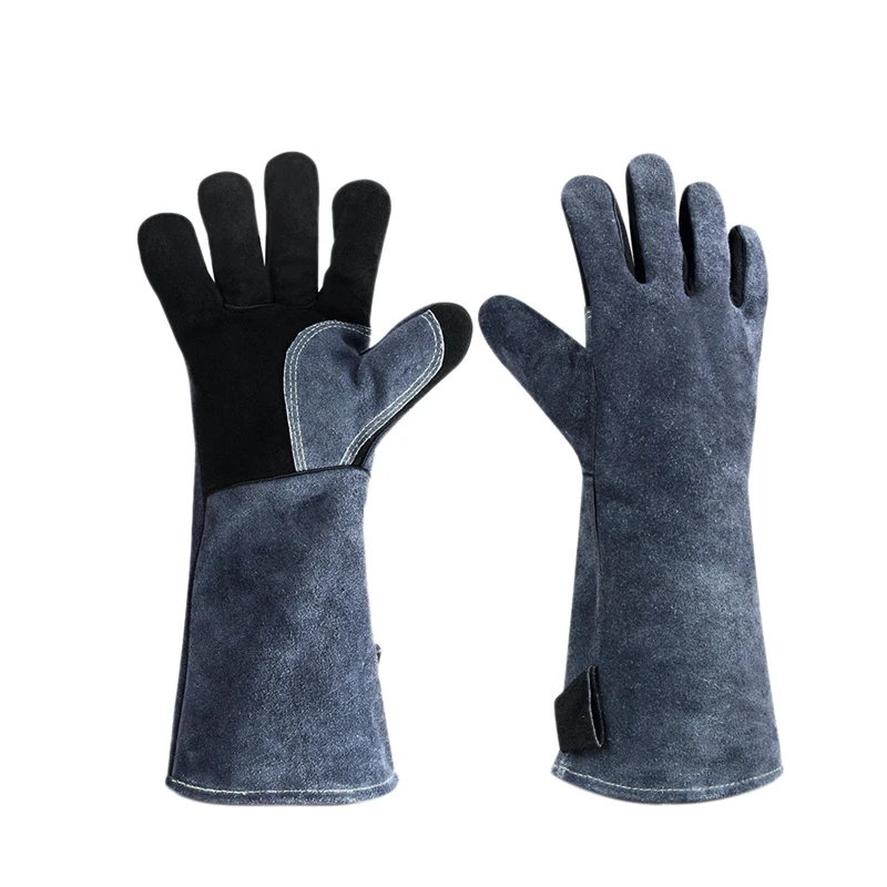 

Садовые перчатки, кожаные сварочные перчатки для сварки Mig/Stick, термостойкие перчатки для барбекю/камина