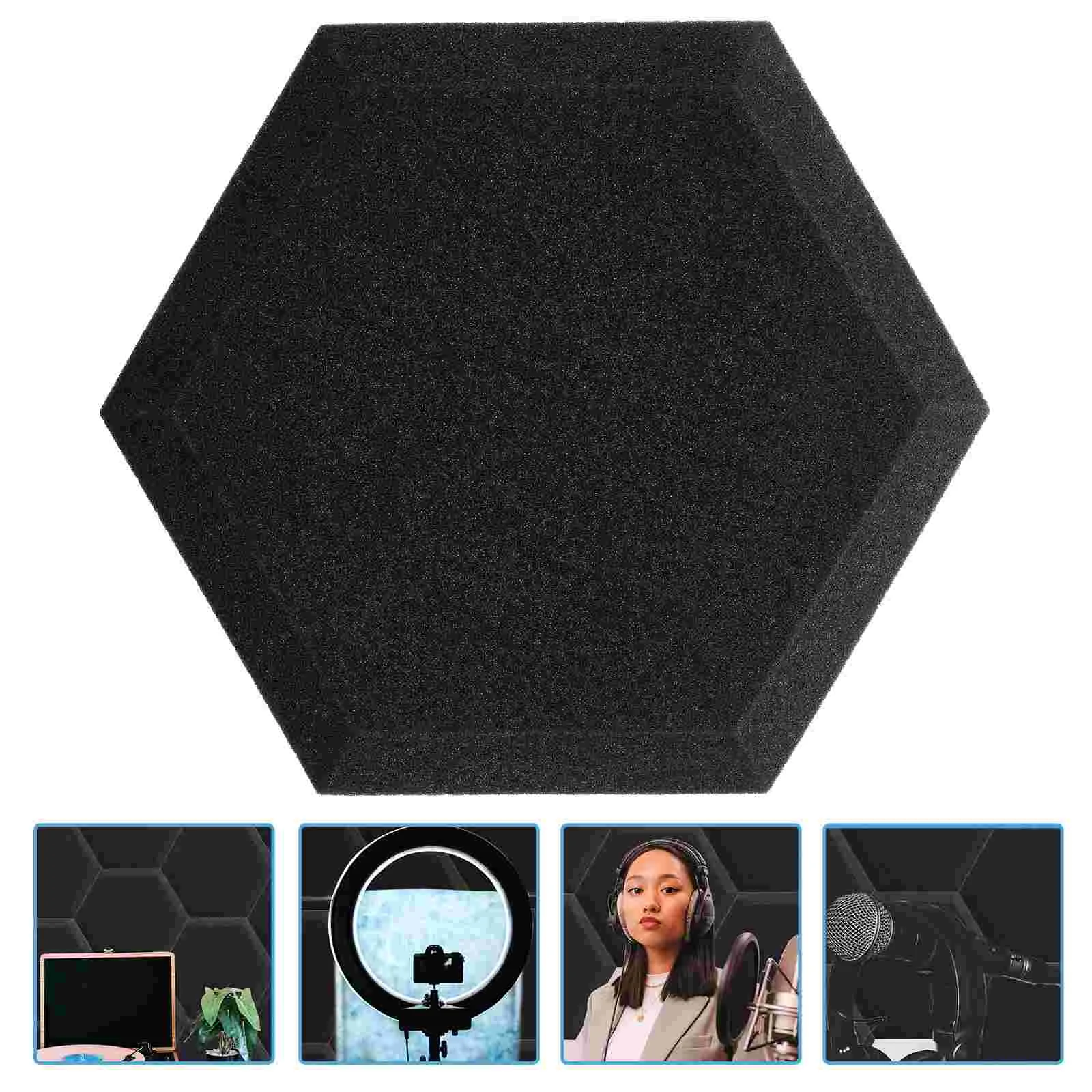 Panels Sound Wall Hexagon Isolation Soundproof Board Absorbing Acoustical Soundproofing Acoustic Pads Studio Blocking Proof 3D 
Panels Sound Wall Hexagon Isolation Soundproof Board Absorbing Acoustical Soundproofing Acoustic Pads Studio Blocking Proof 3D