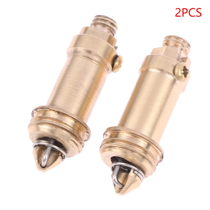 2Pcs Spring Plug /Bounce Valve Brass Basin Sink Bath Replacement Waste Easy Pop Up Click Clack Plug Bolt Spring Mechanism 
2Pcs Spring Plug /Bounce Valve Brass Basin Sink Bath Replacement Waste Easy Pop Up Click Clack Plug Bolt Spring Mechanism