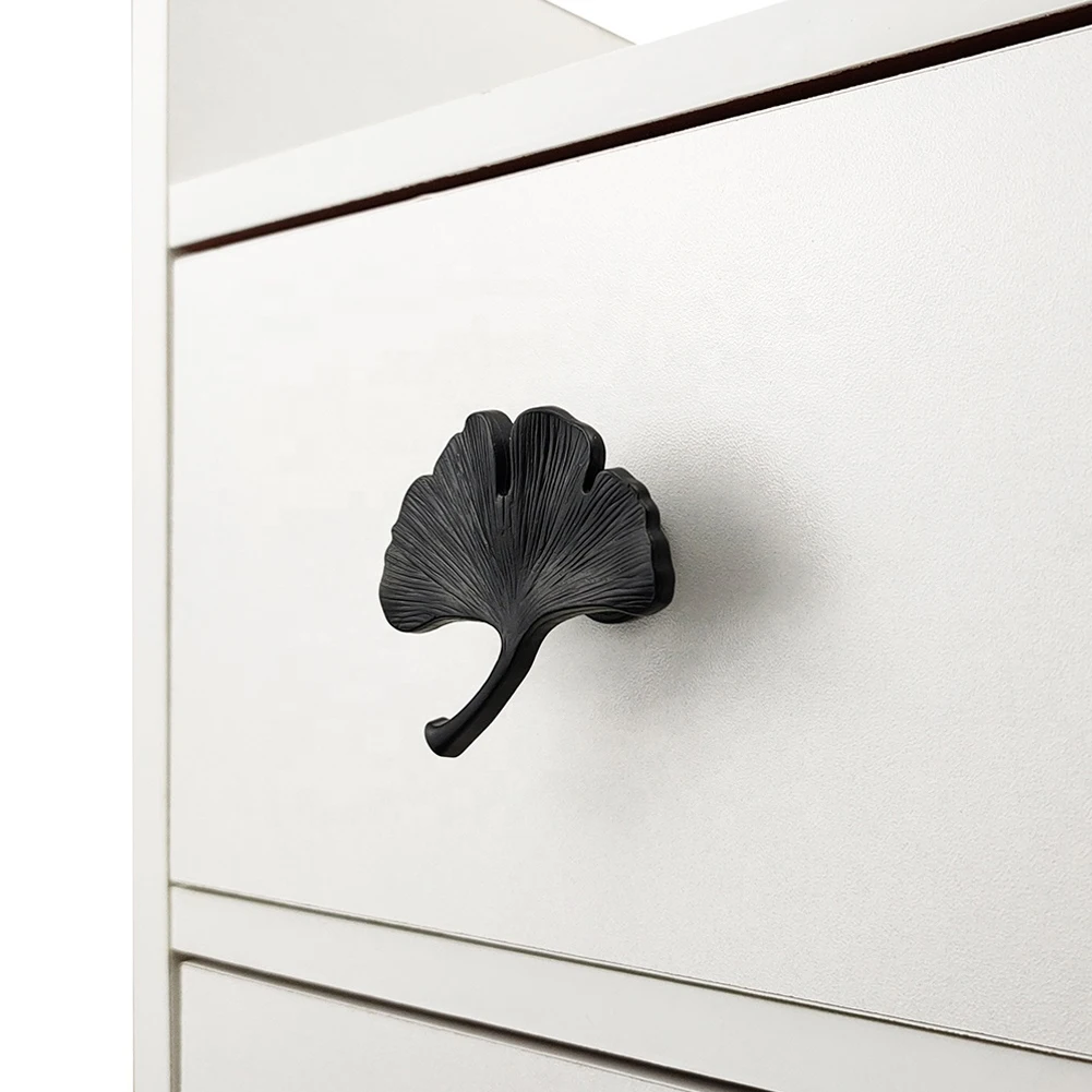 Ginkgo Leaf Shape Drawer Handle Wardrobe Knob Zinc Alloy Furniture Handles Antique Furniture Pulls Cabinets Knob For Children
Ginkgo Leaf Shape Drawer Handle Wardrobe Knob Zinc Alloy Furniture Handles Antique Furniture Pulls Cabinets Knob For Children