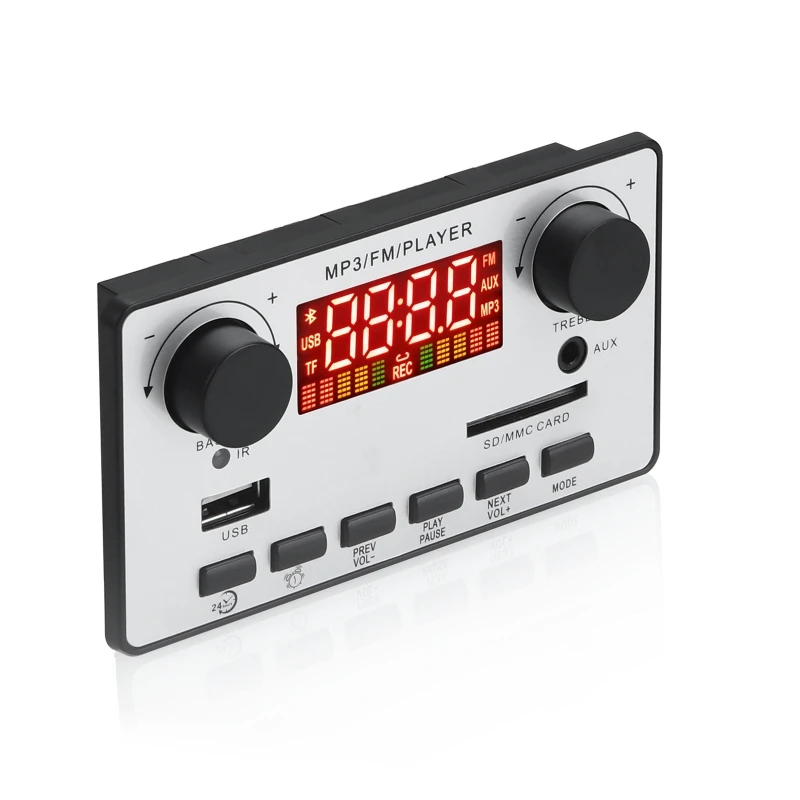 Плата MP3, совместимая с Bluetooth, для источника питания 7-23 В постоянного тока, USB, TF, FM, радио, MP3-плеер для музыкального динамика
Плата MP3, совместимая с Bluetooth, для источника питания 7-23 В постоянного тока, USB, TF, FM, радио, MP3-плеер для музыкального динамика