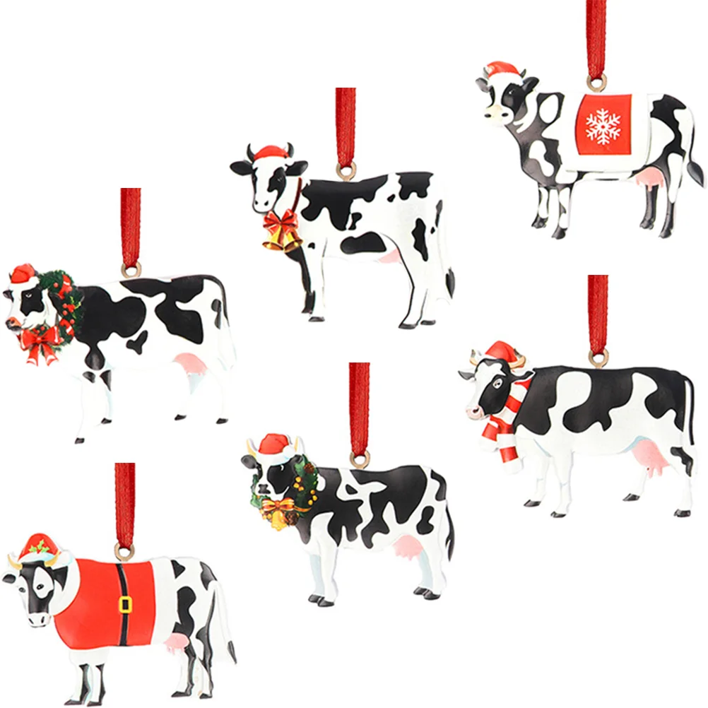 Christmas Hanging Cow Xmas Ornaments Tree Holiday Pendants Decoration Ornament Gift Party Country Figurine Tags Favors Mini
Christmas Hanging Cow Xmas Ornaments Tree Holiday Pendants Decoration Ornament Gift Party Country Figurine Tags Favors Mini